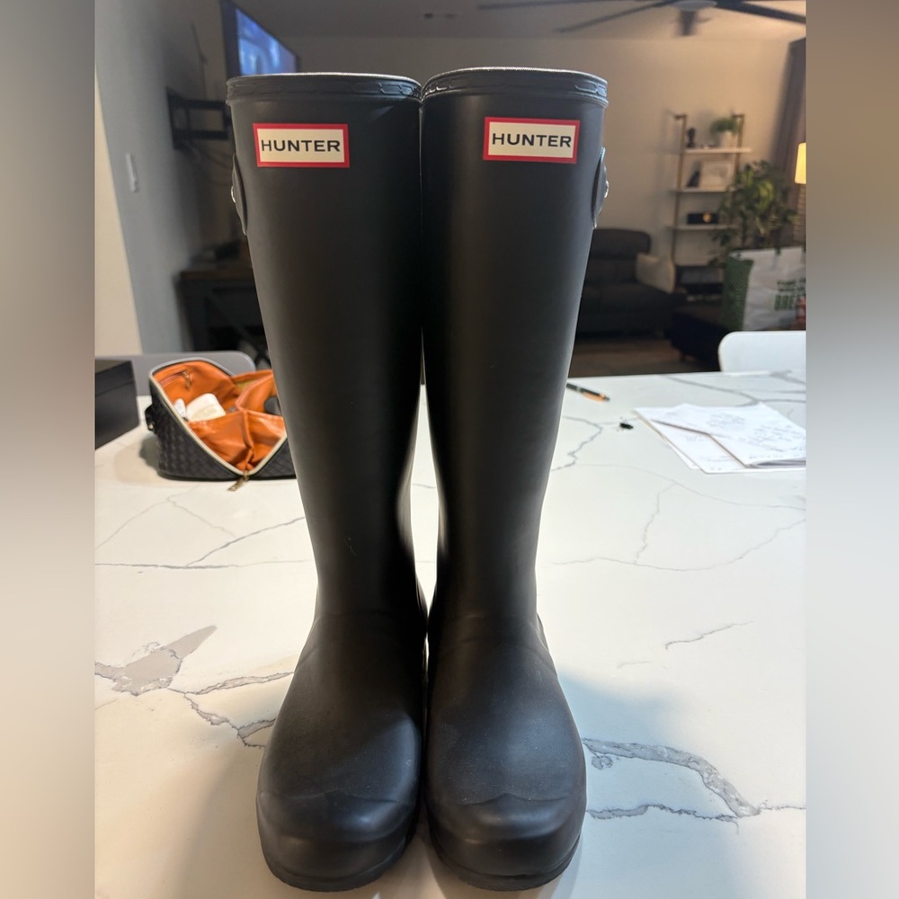 Hunter Classic Black Waterproof Boots